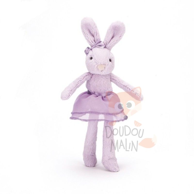  baby comforter rabbit purple tutu lulu  